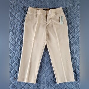 BNWT Womens Apt 9 Midrise Modern Fit Luca Dress Capris Sz 12